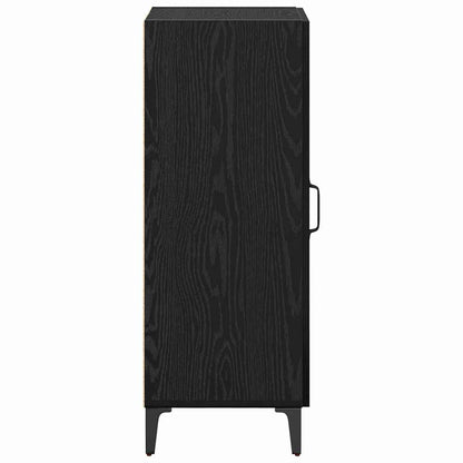 Sideboard Schwarze Eiche 34,5 x 34 x 90 cm Holzwerkstoff