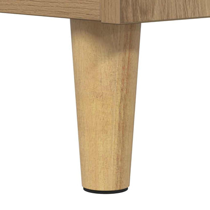 Sideboard Eiche handwerklich 34,5 x 34 x 90 cm Holzwerkstoff