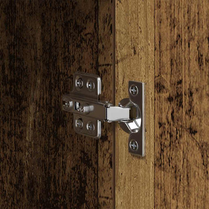 Altholz 34.5 x 32.5 x 90 cm Holzwerkstoff