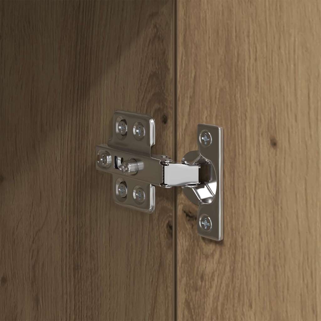 Artisan-Eiche 34.5 x 32.5 x 90 cm Holzwerkstoff