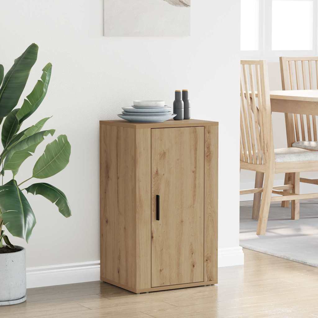 Sideboard Eiche handwerklich 40 x 33 x 70 cm Holzwerkstoff