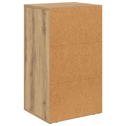 Sideboard Eiche handwerklich 40 x 33 x 70 cm Holzwerkstoff