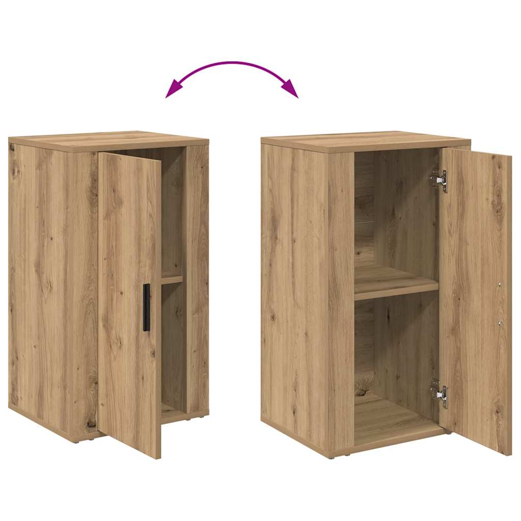 Sideboard Eiche handwerklich 40 x 33 x 70 cm Holzwerkstoff