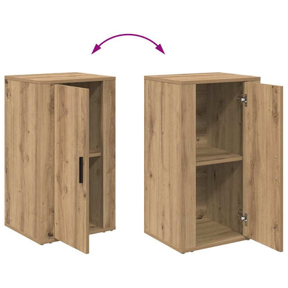 Sideboard Eiche handwerklich 40 x 33 x 70 cm Holzwerkstoff