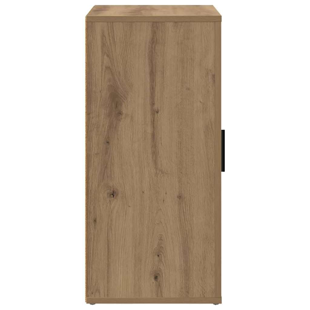 Sideboard Eiche handwerklich 40 x 33 x 70 cm Holzwerkstoff