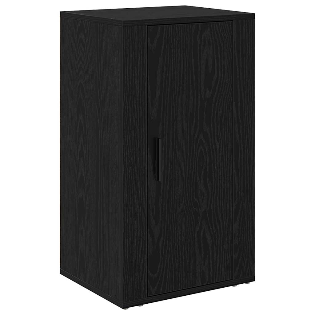 Sideboard Schwarze Eiche 40 x 33 x 70 cm Holzwerkstoff