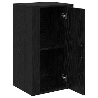 Sideboard Schwarze Eiche 40 x 33 x 70 cm Holzwerkstoff