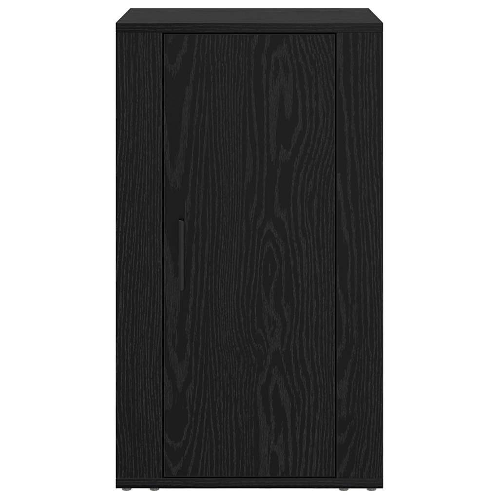 Sideboard Schwarze Eiche 40 x 33 x 70 cm Holzwerkstoff