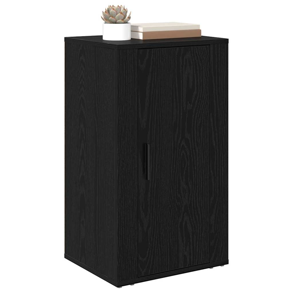 Sideboard Schwarze Eiche 40 x 33 x 70 cm Holzwerkstoff