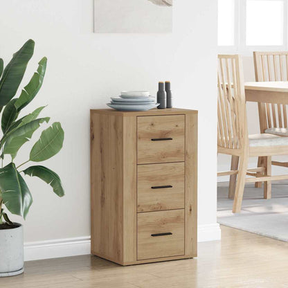 Sideboard Eiche handwerklich 40 x 33 x 70 cm Holzwerkstoff