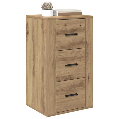 Sideboard Eiche handwerklich 40 x 33 x 70 cm Holzwerkstoff