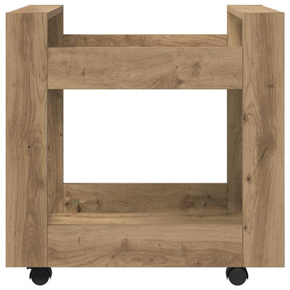 Schreibtischwagen Artisan-Eiche 60 x 45 x 60 cm Holzwerkstoff