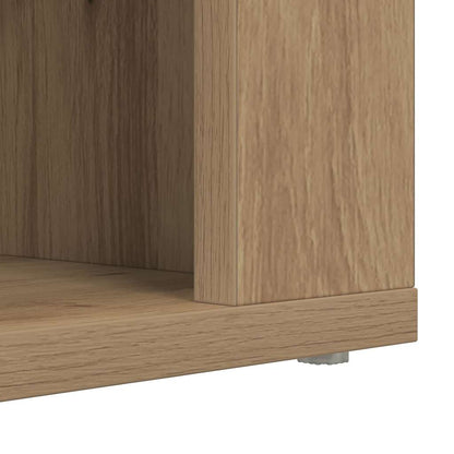 Schuhregal Artisan-Eiche 75 x 35 x 45 cm Holzwerkstoff