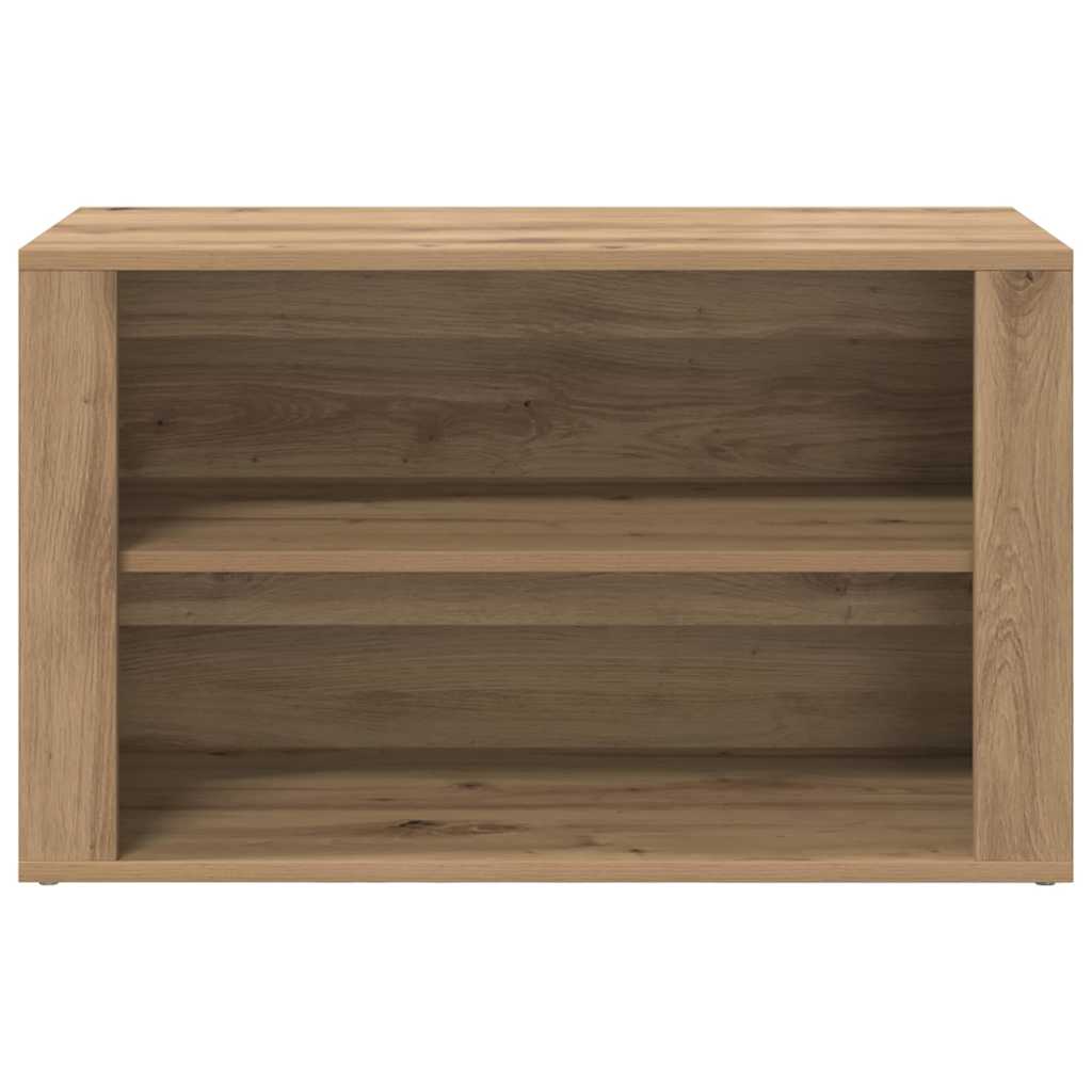 Schuhregal Artisan-Eiche 75 x 35 x 45 cm Holzwerkstoff