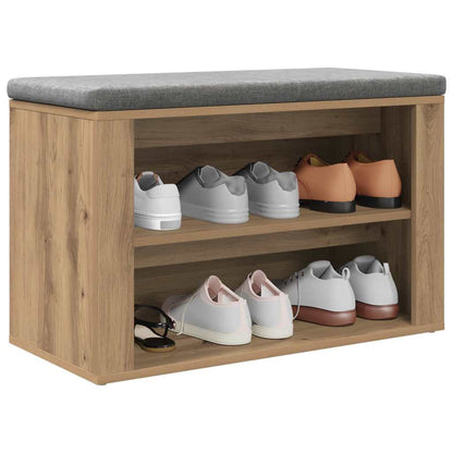 Schuhregal Artisan-Eiche 75 x 35 x 45 cm Holzwerkstoff