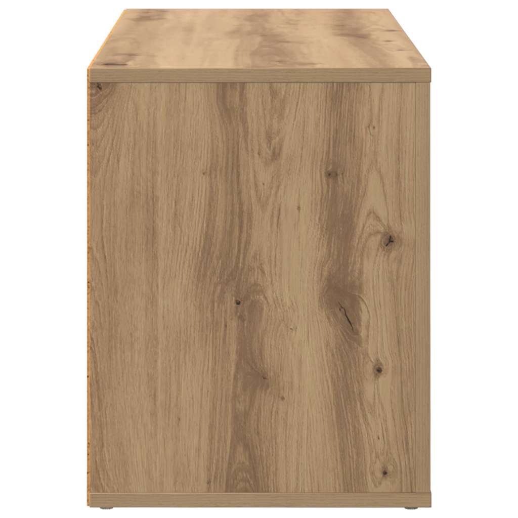 Schuhregal Artisan-Eiche 75 x 35 x 45 cm Holzwerkstoff