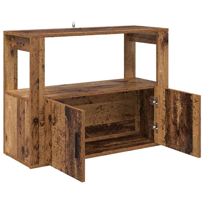 Sideboard Altholz 80 x 30 x 60 cm Holzwerkstoff