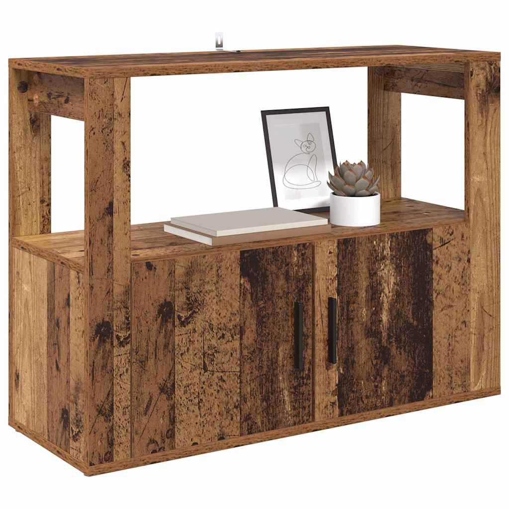 Sideboard Altholz 80 x 30 x 60 cm Holzwerkstoff