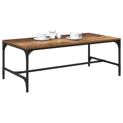 Couchtisch Altholz 100 x 50 x 35 cm Holzwerkstoff