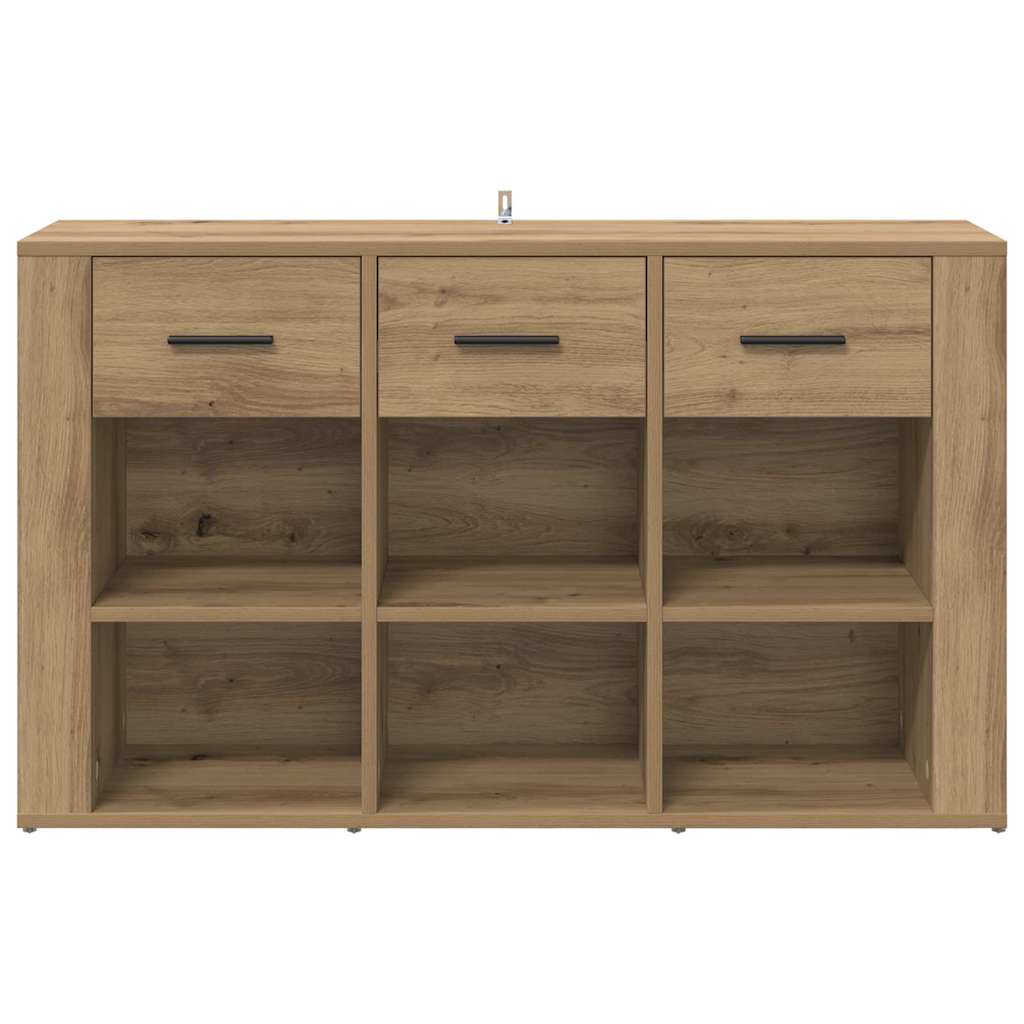 Sideboard Artisan-Eiche 100 x 30 x 59,5 cm Holzwerkstoff