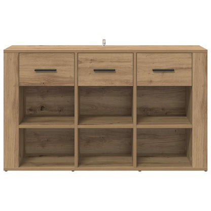 Sideboard Artisan-Eiche 100 x 30 x 59,5 cm Holzwerkstoff