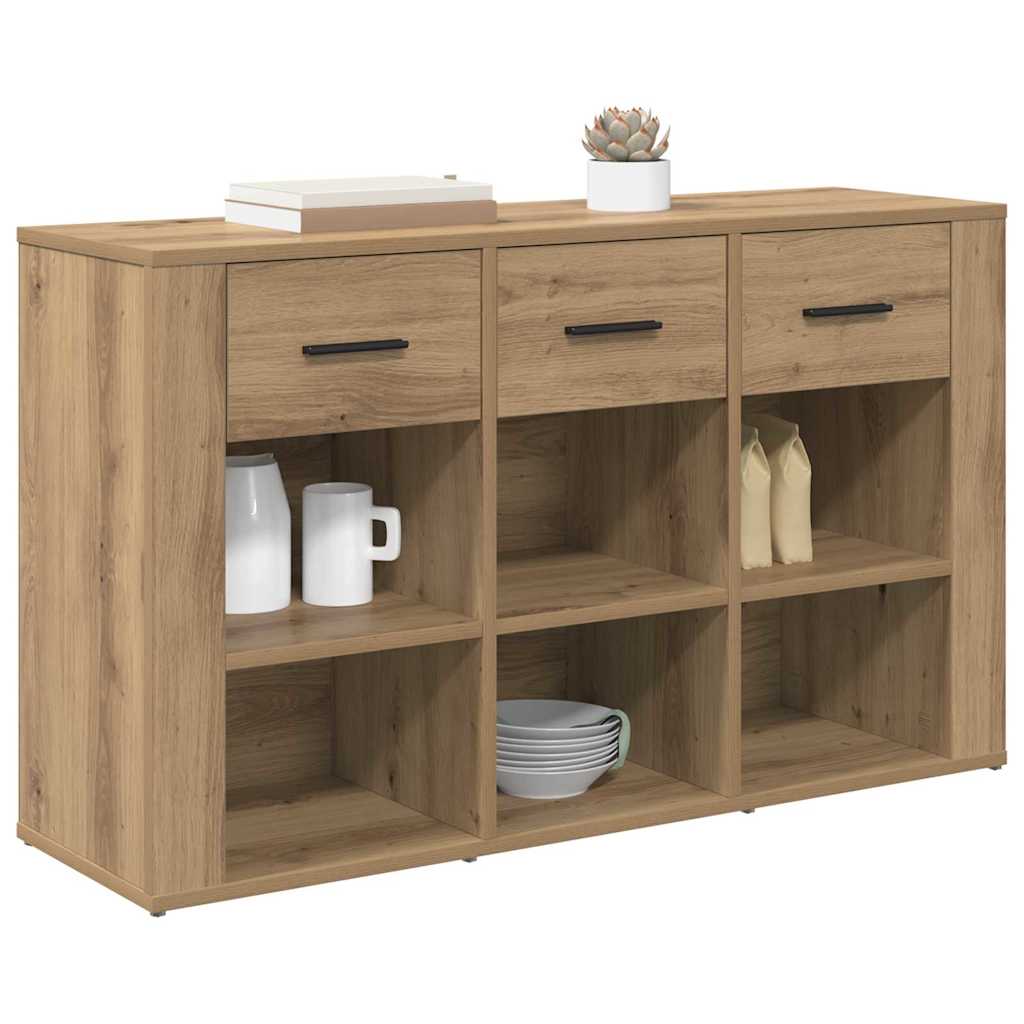 Sideboard Artisan-Eiche 100 x 30 x 59,5 cm Holzwerkstoff