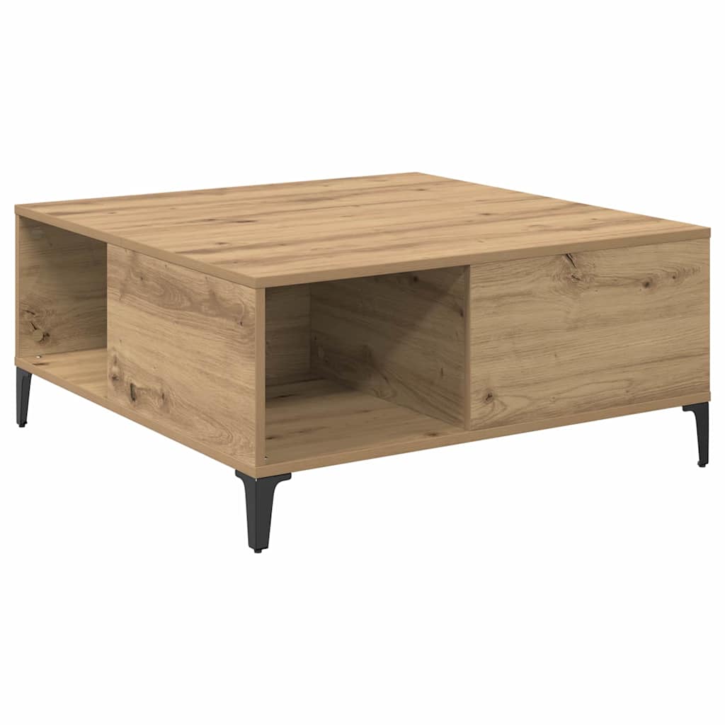 Couchtisch Artisan-Eiche 80 x 80 x 36,5 cm Holzwerkstoff