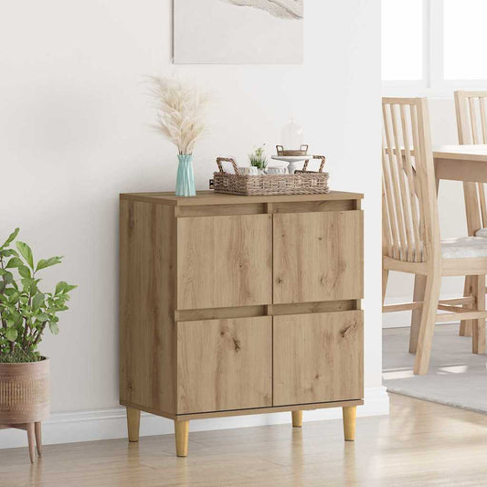 Sideboard Artisan-Eiche 60 x 35 x 70 cm Holzwerkstoff