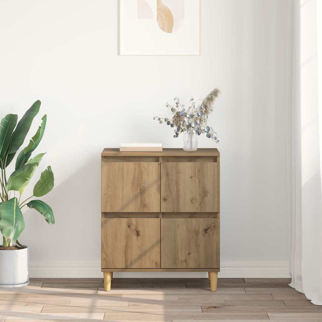 Sideboard Artisan-Eiche 60 x 35 x 70 cm Holzwerkstoff