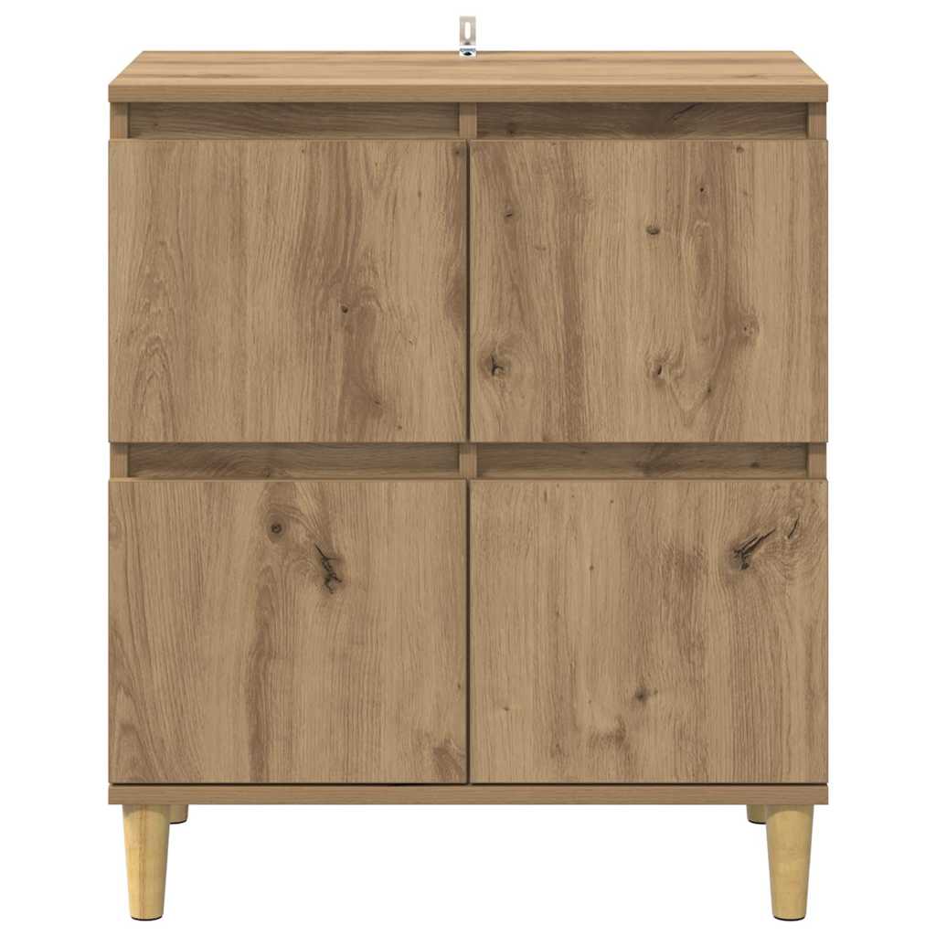 Sideboard Artisan-Eiche 60 x 35 x 70 cm Holzwerkstoff