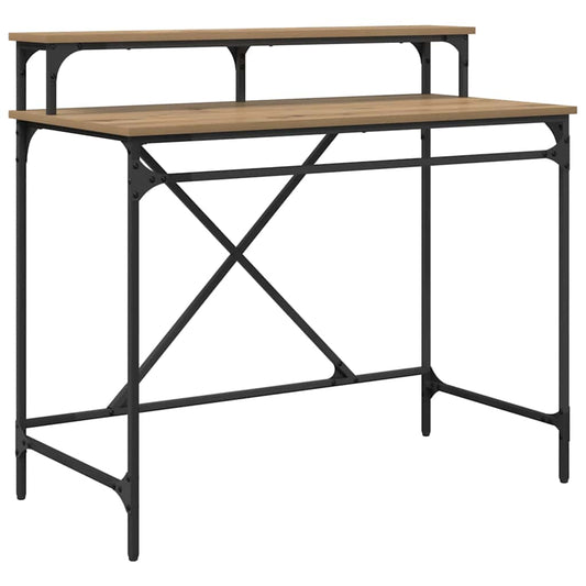 Schreibtisch Artisan-Eiche 100 x 50 x 90 cm Holzwerkstoff