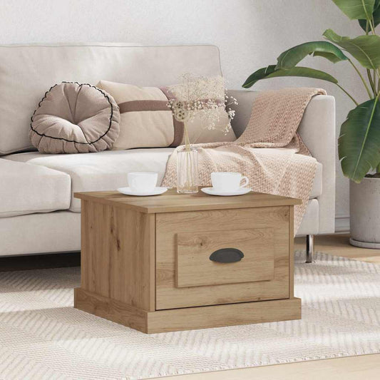Couchtisch Artisan-Eiche 50 x 50 x 35 cm Holzwerkstoff