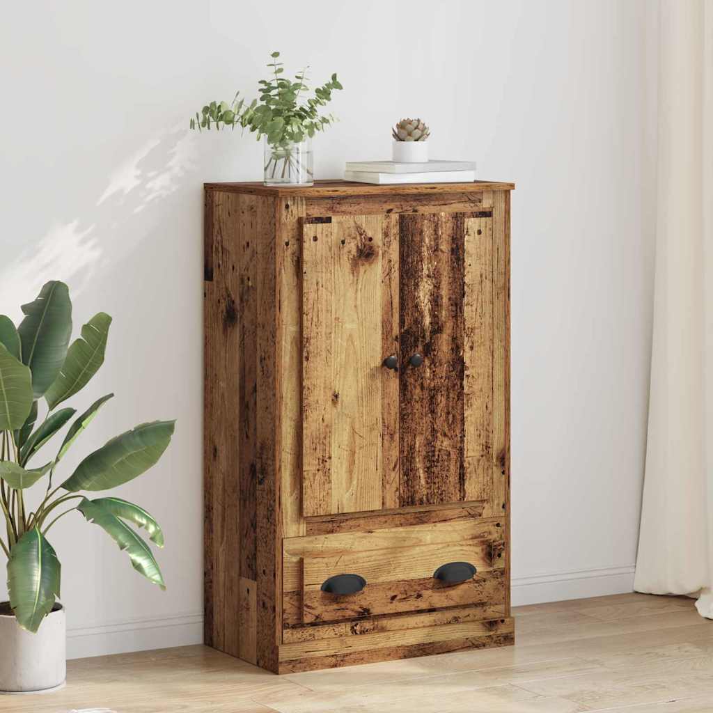 Highboard Altholz 60 x 35,5 x 103,5 cm Holzwerkstoff