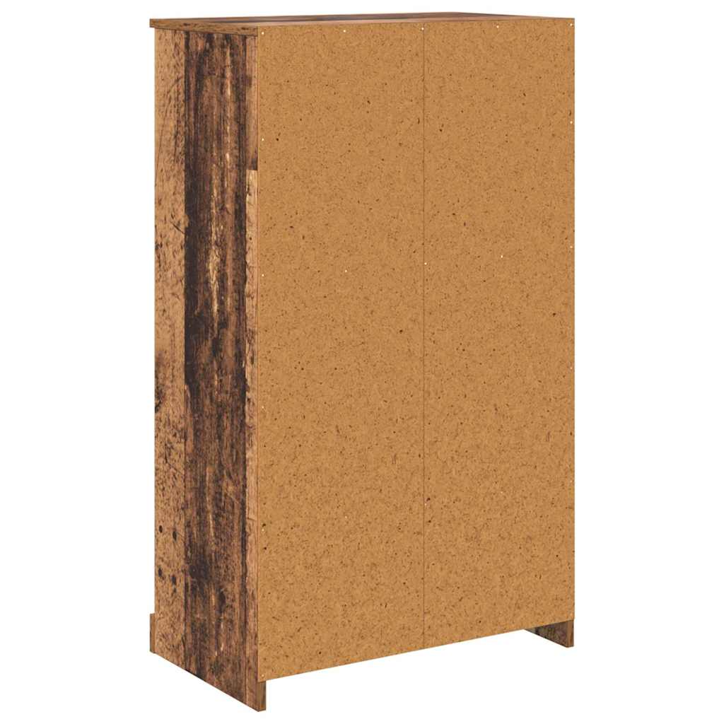 Highboard Altholz 60 x 35,5 x 103,5 cm Holzwerkstoff