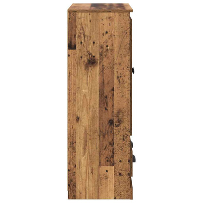 Highboard Altholz 60 x 35,5 x 103,5 cm Holzwerkstoff