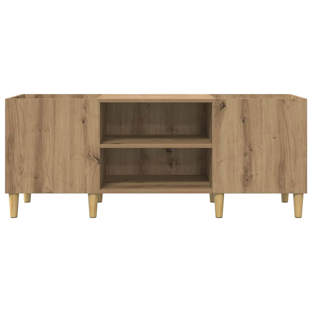 Schallplattenschrank Artisan-Eiche 121 x 38 x 48 cm