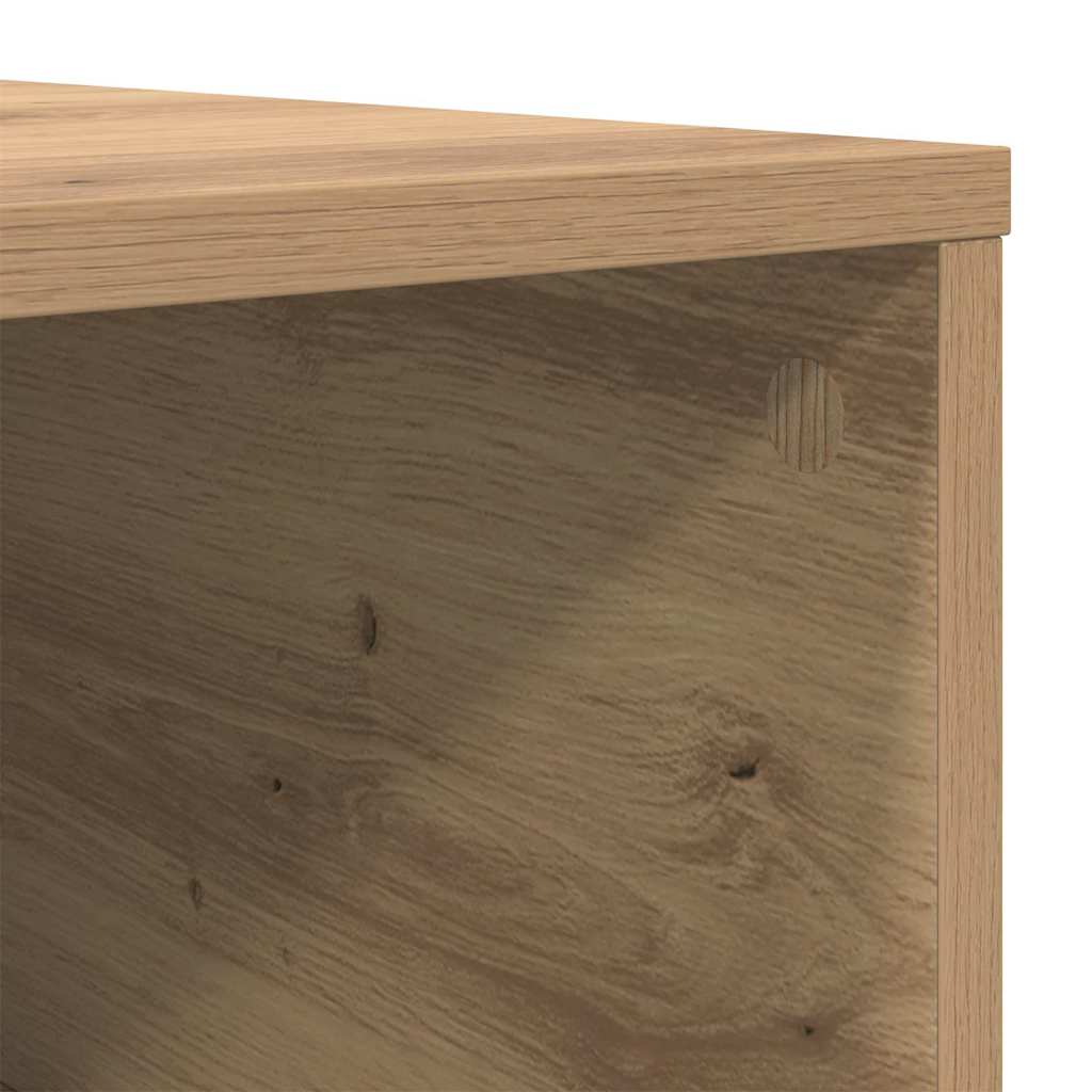 Couchtisch Artisan-Eiche 80 x 80 x 36.5 cm Holzwerkstoff