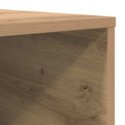 Couchtisch Eiche handwerklich 80 x 80 x 36.5 cm Holzwerkstoff