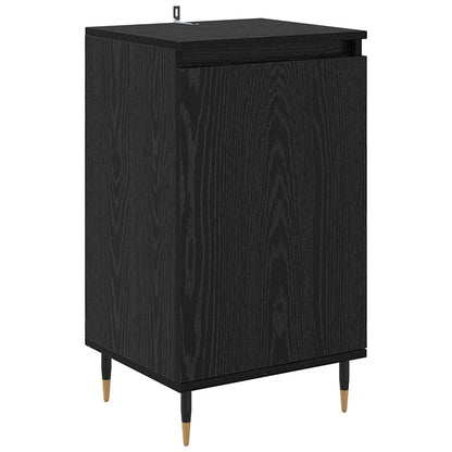 Sideboard 2 pcs Schwarz Eichen-Optik 40 x 35 x 70 cm