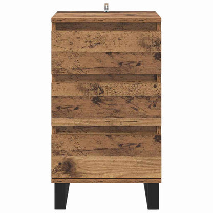 Sideboard mit Schubladen Altholz Holzwerkstoff