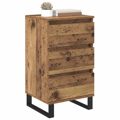 Sideboard mit Schubladen Altholz Holzwerkstoff