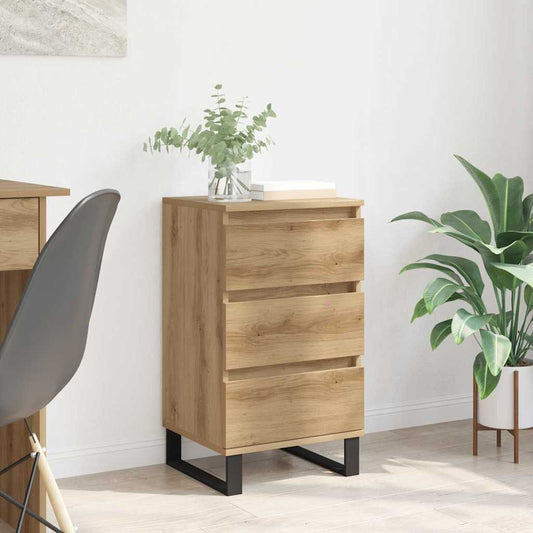 Sideboard mit Schubladen Artisan-Eiche Holzwerkstoff