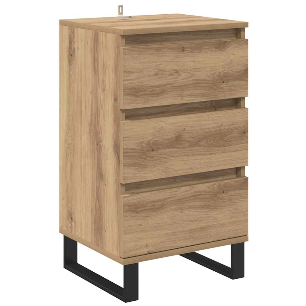 Sideboard mit Schubladen Artisan-Eiche Holzwerkstoff