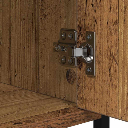 Nachttisch 2 pcs Altholz 40 x 42 x 60cm Holzwerkstoff