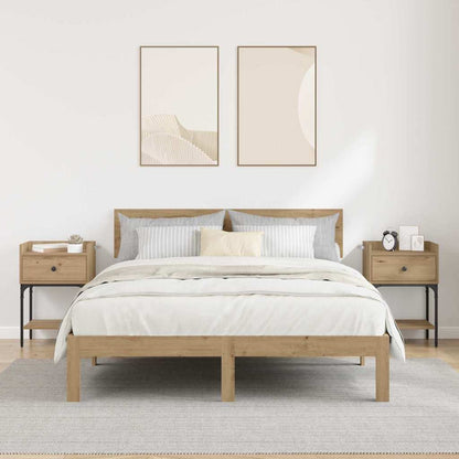 Nachttisch 2 pcs Artisan-Eiche 40 x 29 x 60 cm Holzwerkstoff