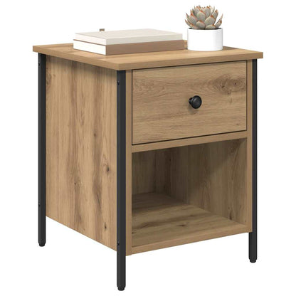 Nachttisch 2 pcs Artisan-Eiche 40 x 42 x 50 cm Holzwerkstoff