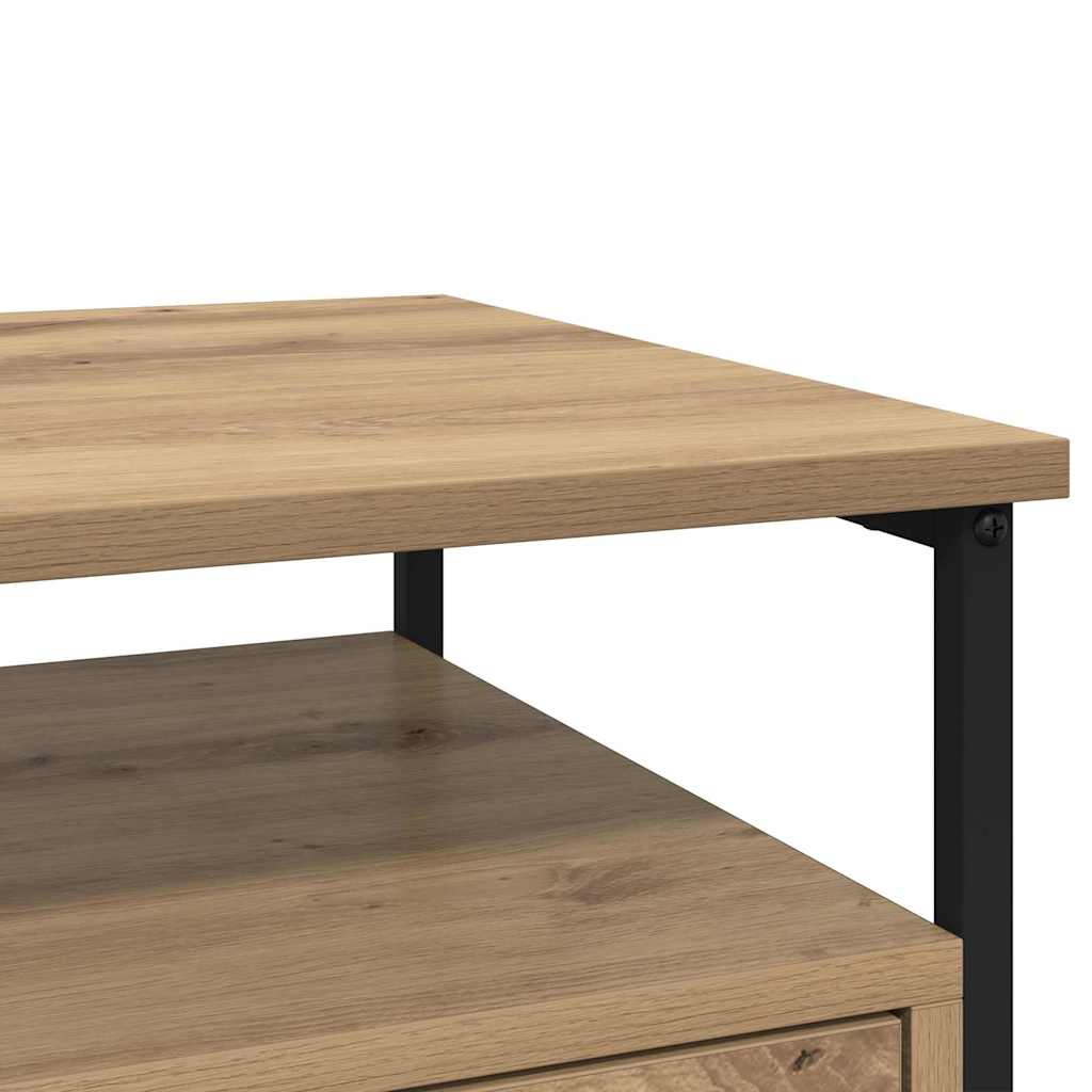 Nachttisch 2 pcs Artisan-Eiche 40 x 42 x 55 cm Holzwerkstoff