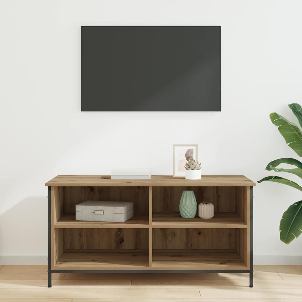 TV-Schränk Artisan-Eiche 100 x 40 x 50 cm Holzwerkstoff