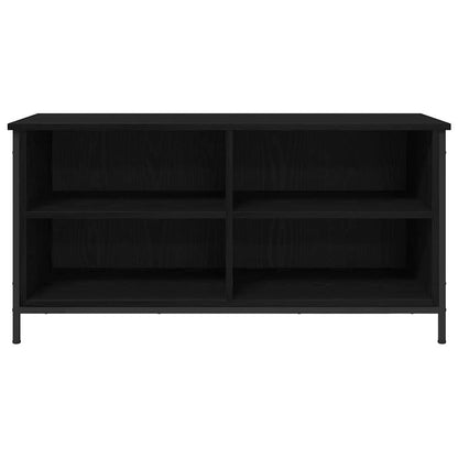 TV-Schränk Schwarz Eichen-Optik 100 x 40 x 50 cm Holzwerkstoff