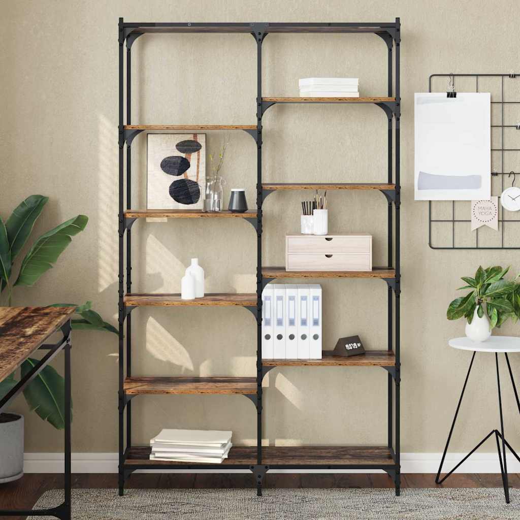 Regal Altholz 100 x 32 x 170 cm Holzwerkstoff